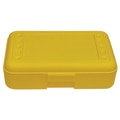 Romanoff Products Pencil Box, Yellow, PK12 602-03